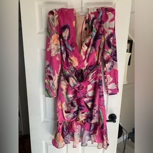 COPY - Patbo printed belted mini dress